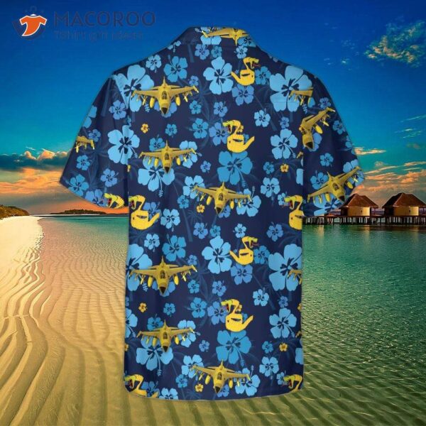 The 311th Fighter Squadron’s Hibiscus Hawaiian Shirt