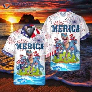 The American Flag Is Associated With Independence Day On Fourth Of July, While Jurassic Park And Hawaiian Shirts Are Reminders Summer.