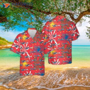 The B-57 Canberra Us Air Force Hawaiian Shirt.