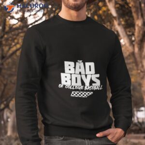 the bad boys of college baseball shirt 2 sweatshirt
