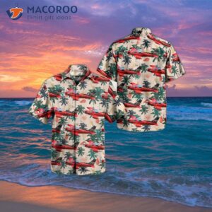 The Belgian Air Force’s Siai-marchetti Sf-260m+ Hawaiian Shirt.