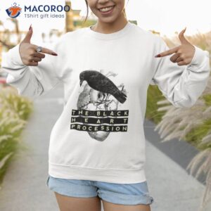 The Black Heart Procession Crow The Culshirt 2 the black heart procession crow the cult shirt sweatshirt