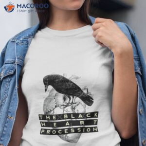 the black heart procession crow the cult shirt tshirt