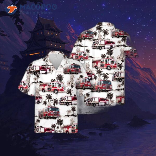 The Canada Calgary Fire Departt Hawaiian Shirt