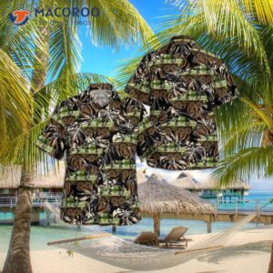 The Canadian Army Cougar Avgp Hawaiian Shirt.