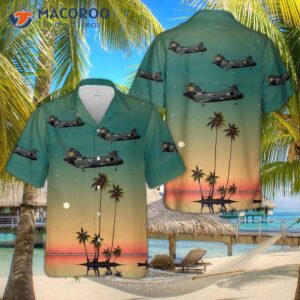 The Ch-46d Sea Knight Of Hc-11, “hawaiian Shirt,”