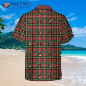 the christmas trophy hawaiian shirt plaid best gift idea 1