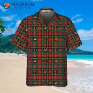 the christmas trophy hawaiian shirt plaid best gift idea 2