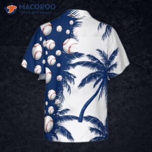 the coolest baseball hawaiian shirt 1