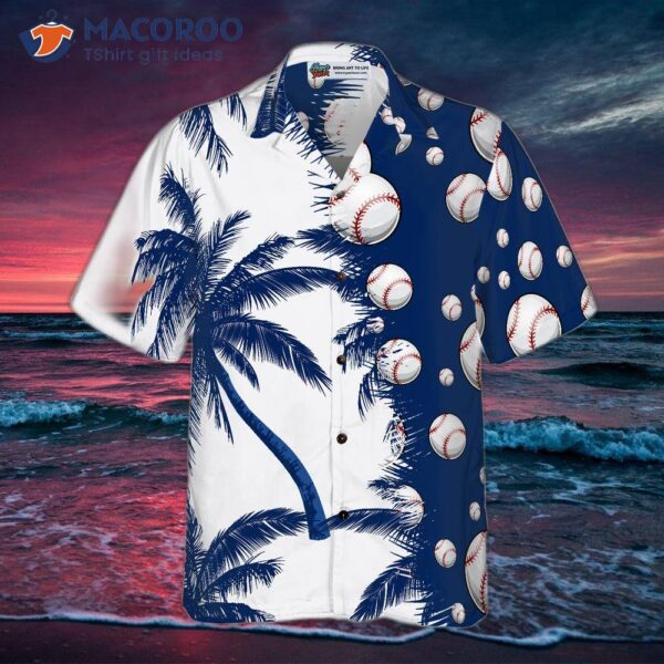 The Coolest Baseball Hawaiian Shirt.