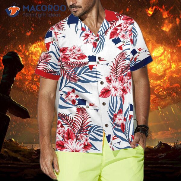 The Correct Phrase Is “dominican-proud Hawaiian Shirt.”