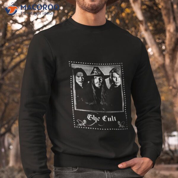 The Cult Faded Vintage Style Fan Design Shirt