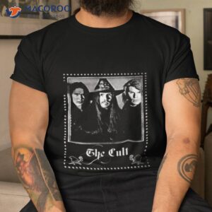 the cult faded vintage style fan design shirt tshirt