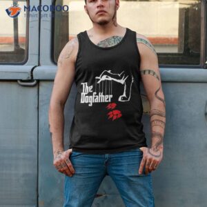 the dogfather funny cool father s day gift shirt tank top 2