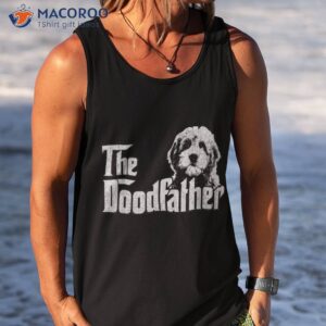 the doodfather goldendoodle dog doodle dad fathers day shirt tank top