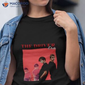 The Driver Era Red Collage Band Shirt