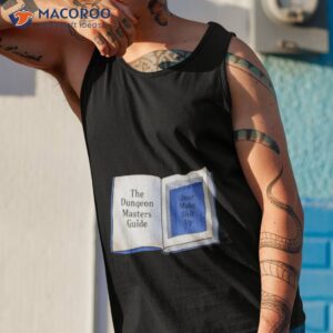 the dungeon masters guide shirt tank top 1