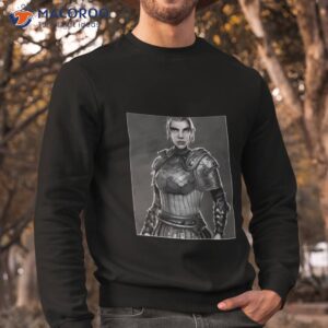 the elder scrolls nord female warrior shirt sweatshirt