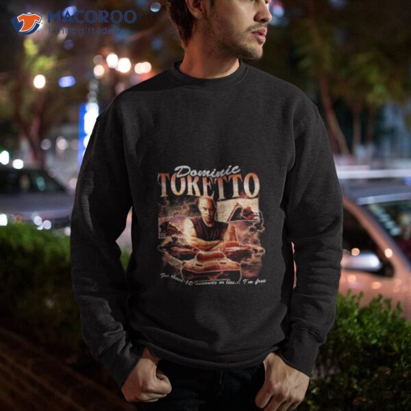 The Fast And The Furious Dominic Toretto Trendy Shirt