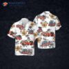 The Fire Departt Of Philadelphia, United States, Firefighter Emergency Service Hawaiian Shirt.