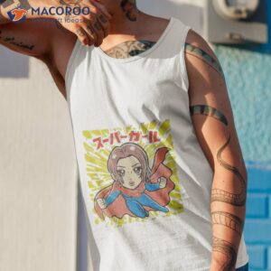 the flash movie x bikkuriman wafers collab super girl fan gifts t shirt tank top 1