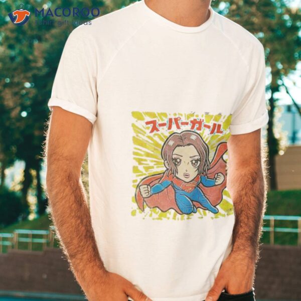 The Flash Movie X Bikkuriman Wafers Collab Super Girl Fan Gifts Shirt