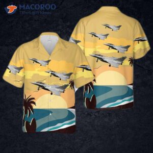 The French Navy’s Dassault Rafale M Hawaiian Shirt