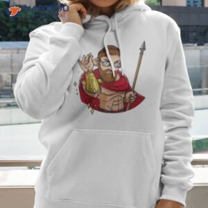 the gladiator funny chef parody shirt hoodie