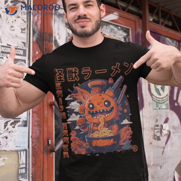 The Great Kaiju Ramen Off Kanagawa Shirt