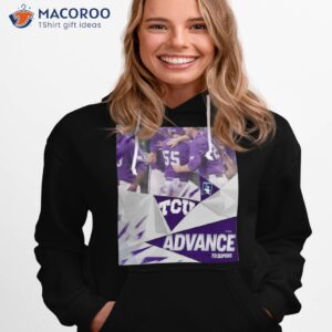 the horned frogs tcu advance to the 2023 ncaa super regionals road to omaha shirt hoodie 1