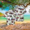 The Indiana Indianapolis Fire Departt Hawaiian Shirt