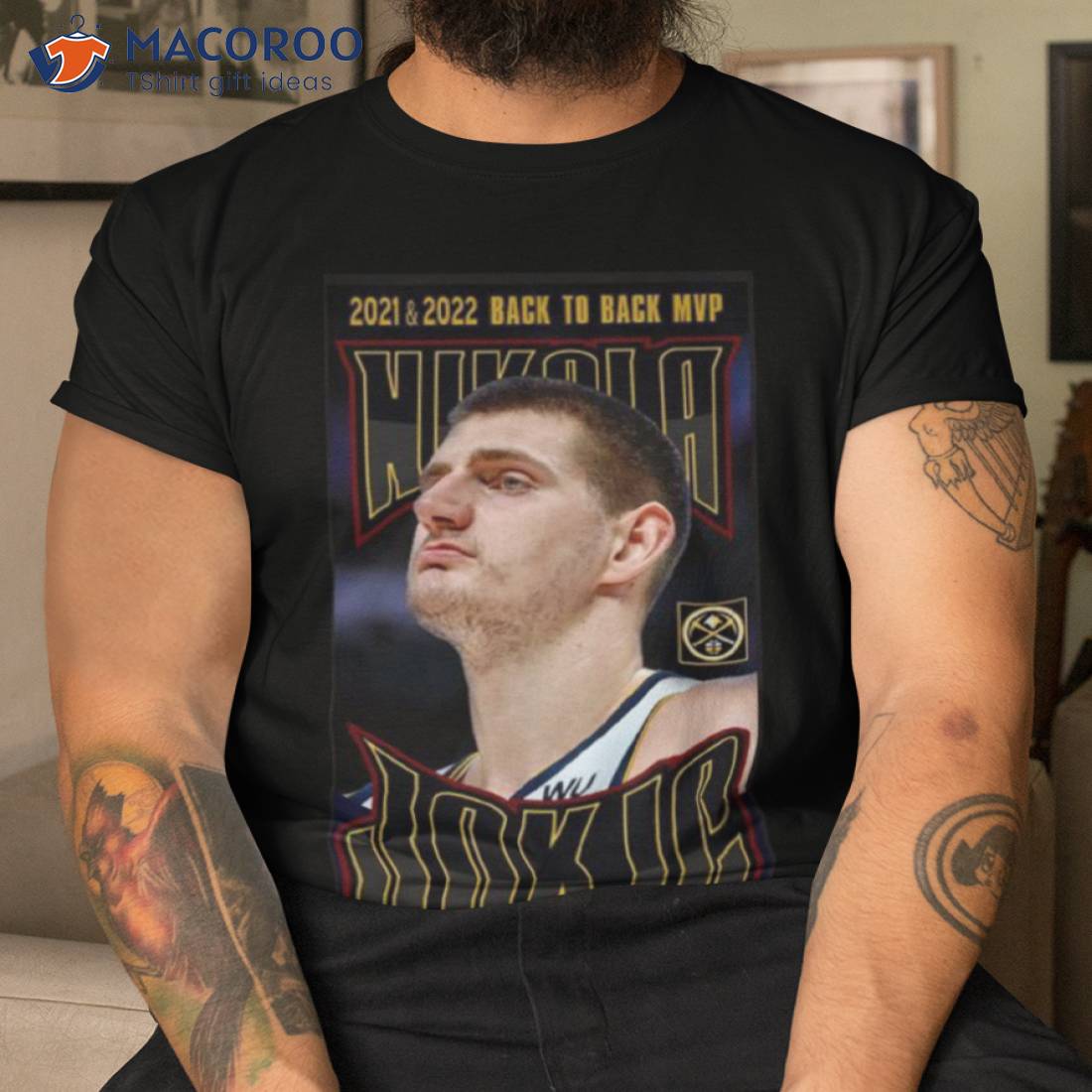 Vintage Nikola Jokic Shirt, Nikola Jokic Back2back MVP Shirt
