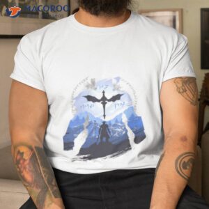 the last dragonborn the elder scrolls shirt tshirt