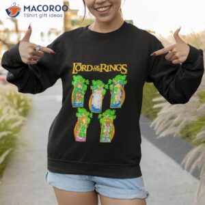 the lord of the rings stained glass character portraits shirt sweatshirt 1