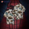 The M3a1 Stuart American Army Tank Hawaiian Shirt