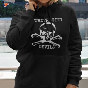 the murder city devils skull and crossbones shirt hoodie