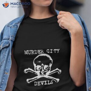 the murder city devils skull and crossbones shirt tshirt