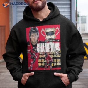 the quebec remparts are 2023 memorial cup champions shirt hoodie