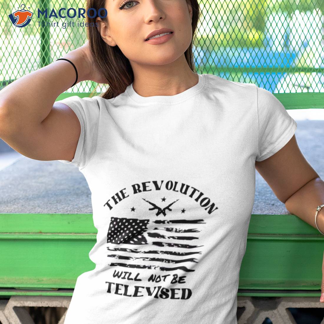The Revolution Will Not Be Televised America Flag Shirt The Revolution Will Not Be Televised America Flag Shirt