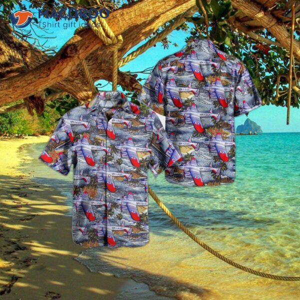 The Royal Canadian Air Force Avro Lancaster Mk. 10 Hawaiian Shirt