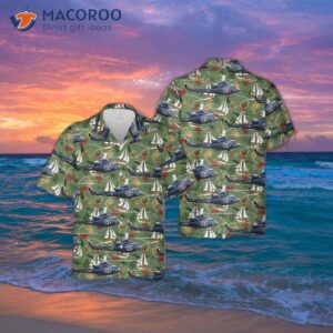 The Royal Canadian Air Force Bell 412cf Hawaiian Shirt.