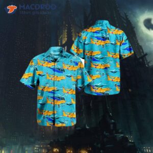 The Royal Canadian Air Force Cc-295 Kingfisher Hawaiian Shirt