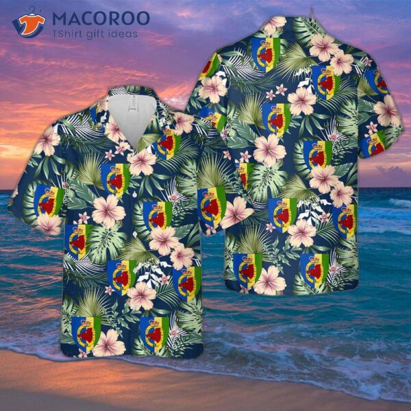 The Royal Danish Army Prince’s Life Regit (prinsens Livregit) Hawaiian Shirt