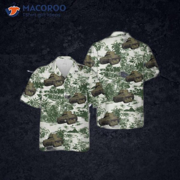 The Royal Netherlands Army Marmon-herrington Mtls-1gi4 Hawaiian Shirt