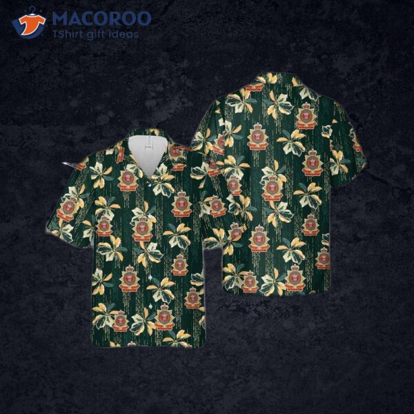 The Royal Regit Of Canada Canadian Army Hawaiian Shirt