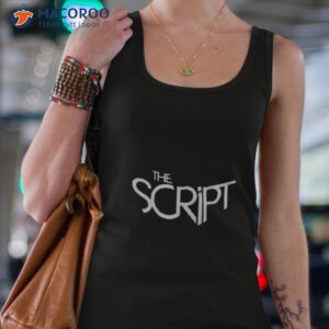 the script store the script logo shirt tank top 4