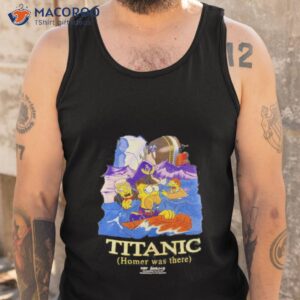 the simpsons 1998 titanic oceangate sweatshirt tank top