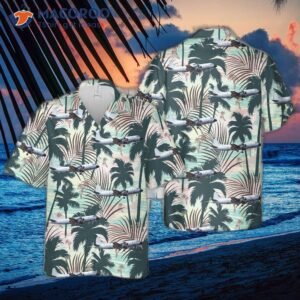 The Spanish Air Force’s Lockheed P-3b Orion Hawaiian Shirt