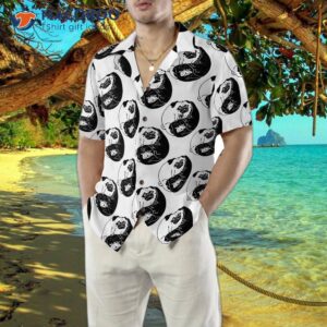 the tao of pugs hawaiian shirt for 4