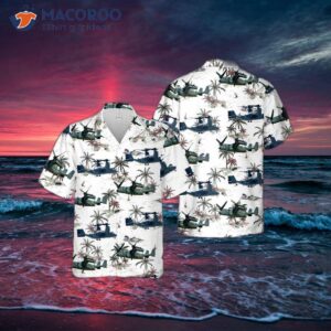 The U.s. Air Force Bell Boeing V-22 Osprey Hawaiian Shirt.